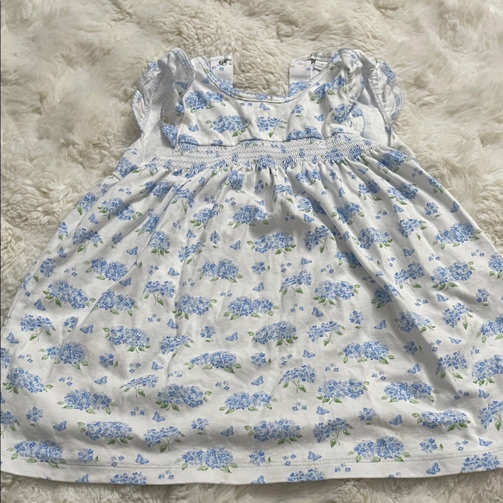 Kissy Kissy Blue and White Floral Dress